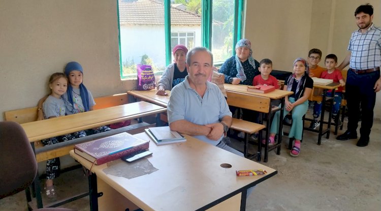 Müftü Gümüş’ten Yaz Kuran Kurslarına Ziyaret