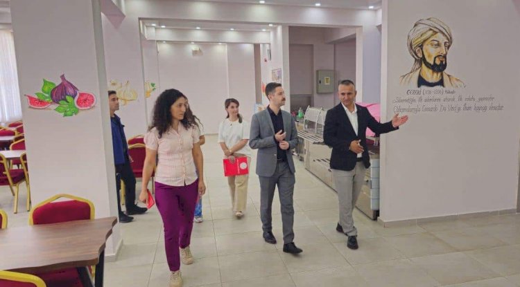 Kaymakam İrdelp, Fen Lisesi'ni Ziyaret Etti