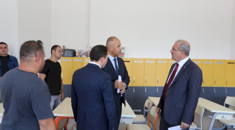 Vali Toraman Biga Eğitim Kampüsünde incelemelerde bulundu