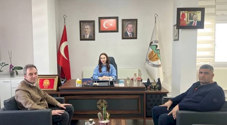 Kalkım–Edremit Yolu İçin Geri Sayım Başladı: Bölge Müdürü Güneş’ten Başkan Çelik’e Ziyaret