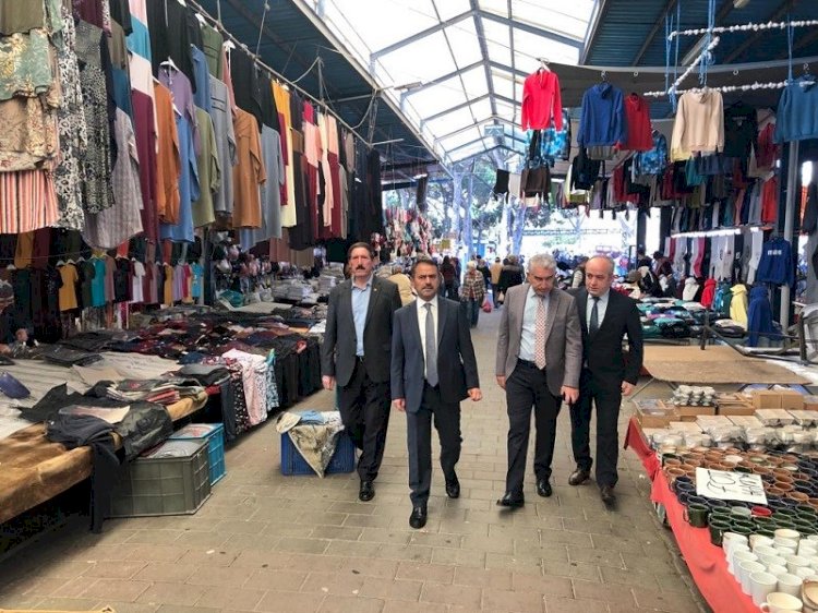 Vali Aktaş’tan pazar incelemesi 