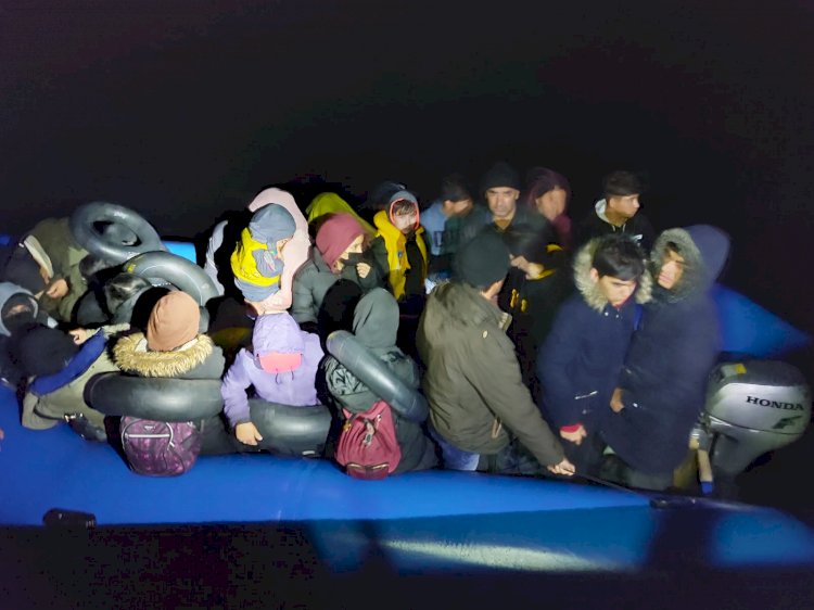 Ayvacık’ta göçmen operasyonu 