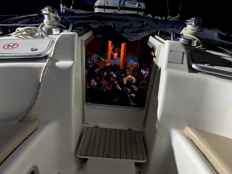 87 düzensiz göçmen yakalandı 