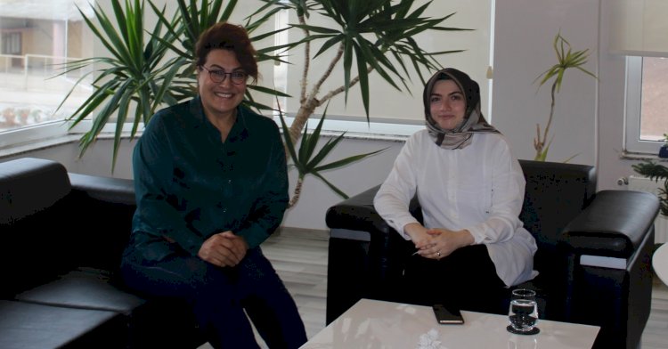 Kadın girişimcilerle görüştü