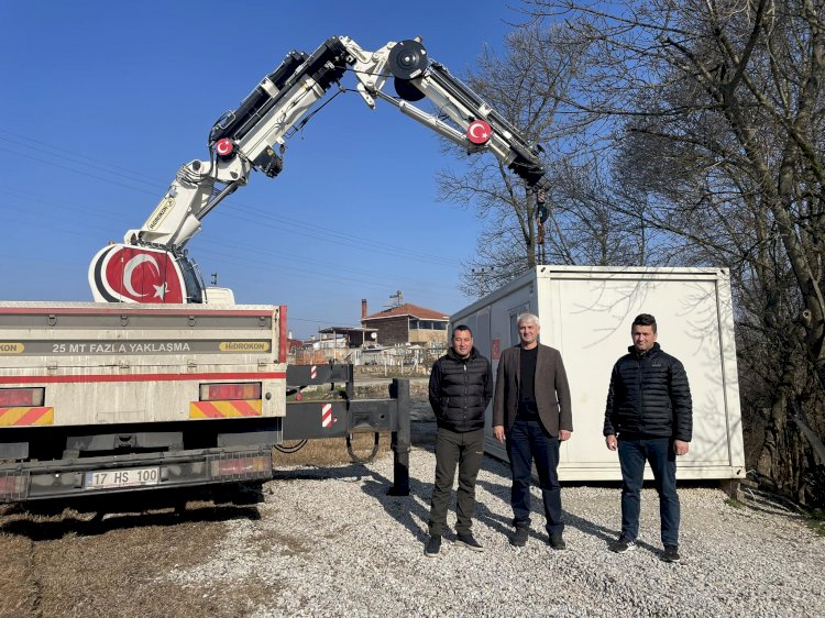 Terzialan’dan konteynır desteği