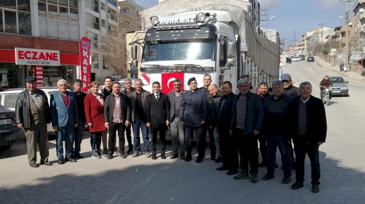 Ayvacık’ta yardım seferberliği