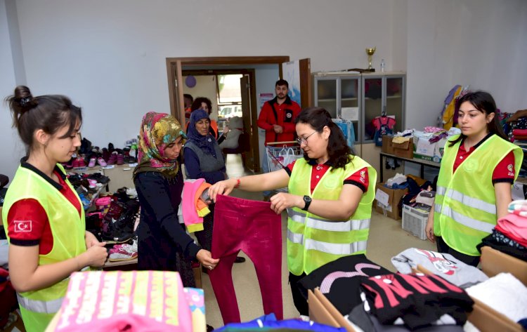 Öğrencilerden destek