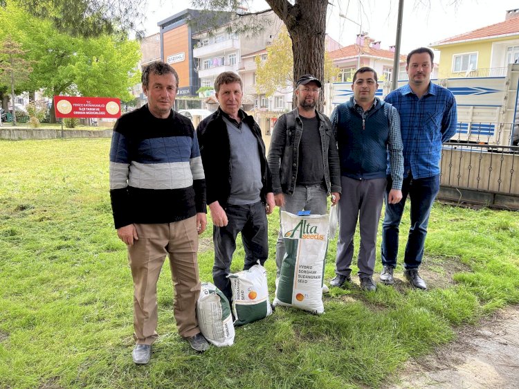 Üreticilere Tohum Desteği Sağlandı