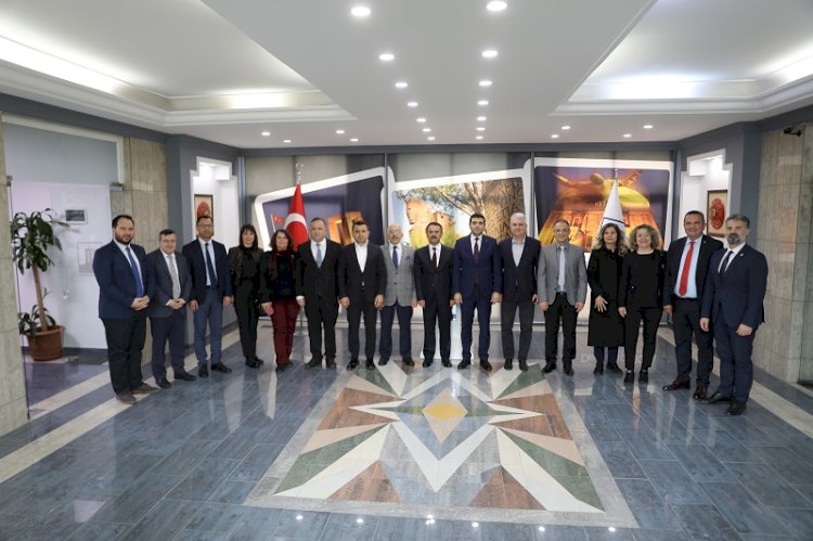 Vali İlhami Aktaş’ı Ankara Güzel Sanatlar Üniversitesi Heyeti Ziyaret Etti 