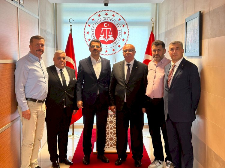 ÇTB’den Cumhuriyet Başsavcısı’nı Ziyaret Etti