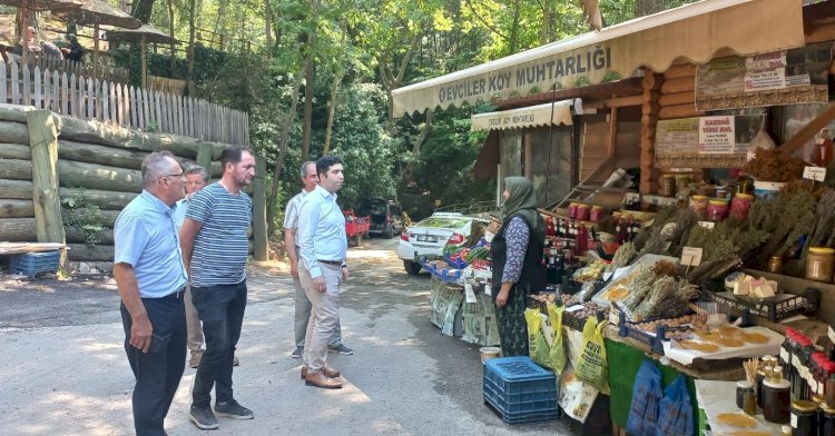 Kaymakam Taş, Ayazma’da incelemelerde bulundu