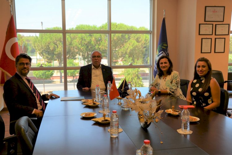 Rektör Erenoğlu, Başkan Deniz’i ziyaret etti