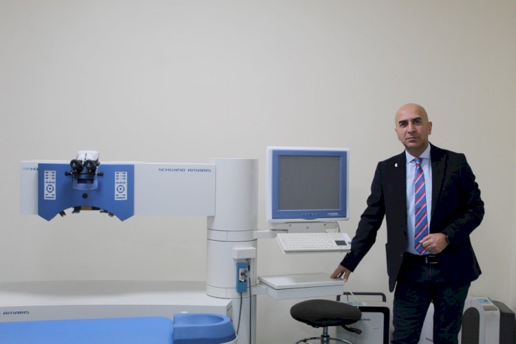 Korneal lazer tedavisine başlandı