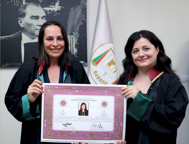 Baro’da ruhsat töreni yapıldı