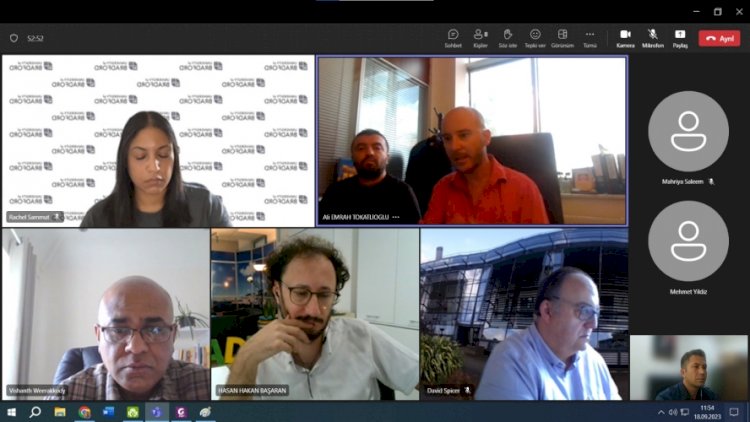 ÇOMÜ’de çevrimiçi toplantı yapıldı