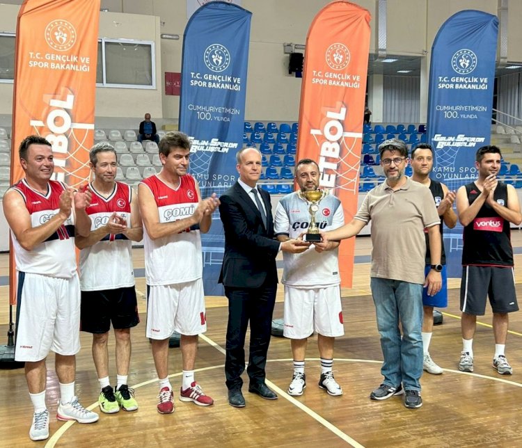 Kamu Spor Oyunları’nda ÇOMÜ il şampiyonu oldu