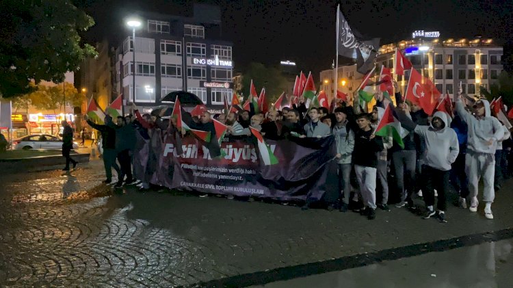 STK’lar İsrail’i protesto etti