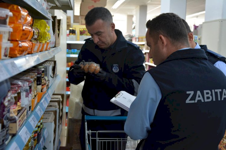Zabıta ekiplerinden marketlere denetim