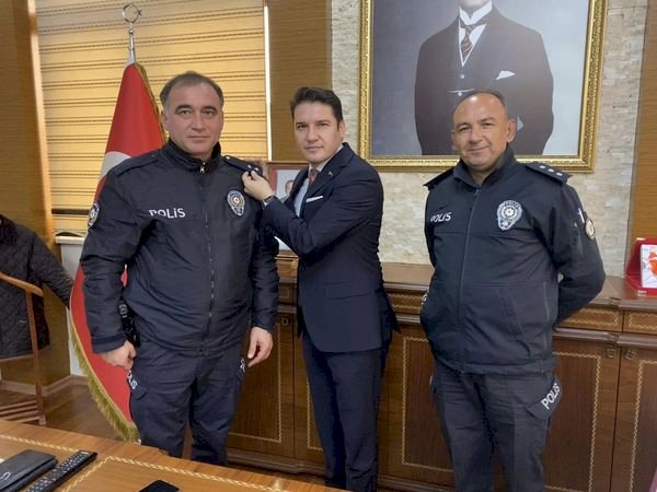 Kaymakam Göktaş, Komiserlik Rütbesini Tevdi Etti