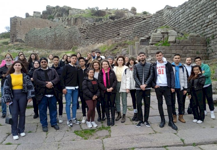 Öğrencilere unutulmaz Antik Kent gezisi