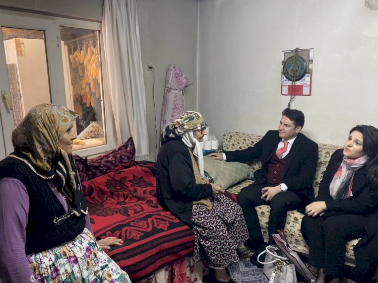 Kaymakam Göktaş’tan ev ziyaretleri