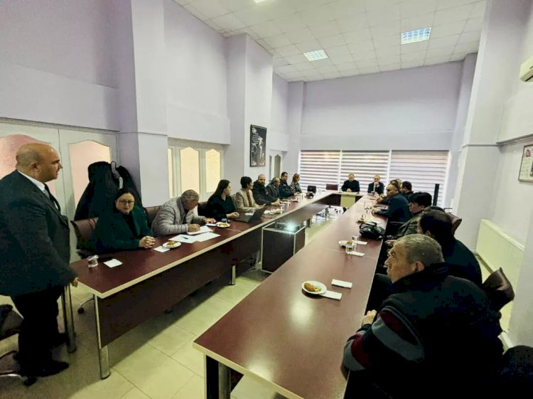 Eğitim çalışmaları görüşüldü