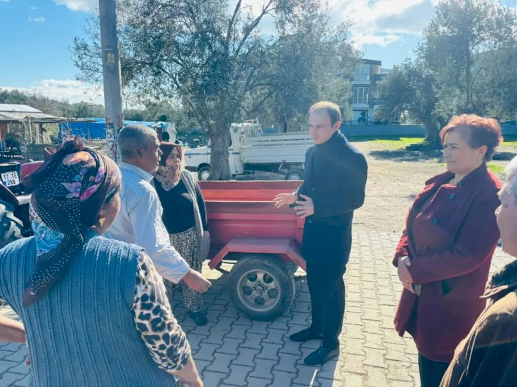 Kaymakam Sak; “Her zaman yanınızdayız”