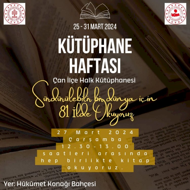 Vatandaşlar kitap okuyacak