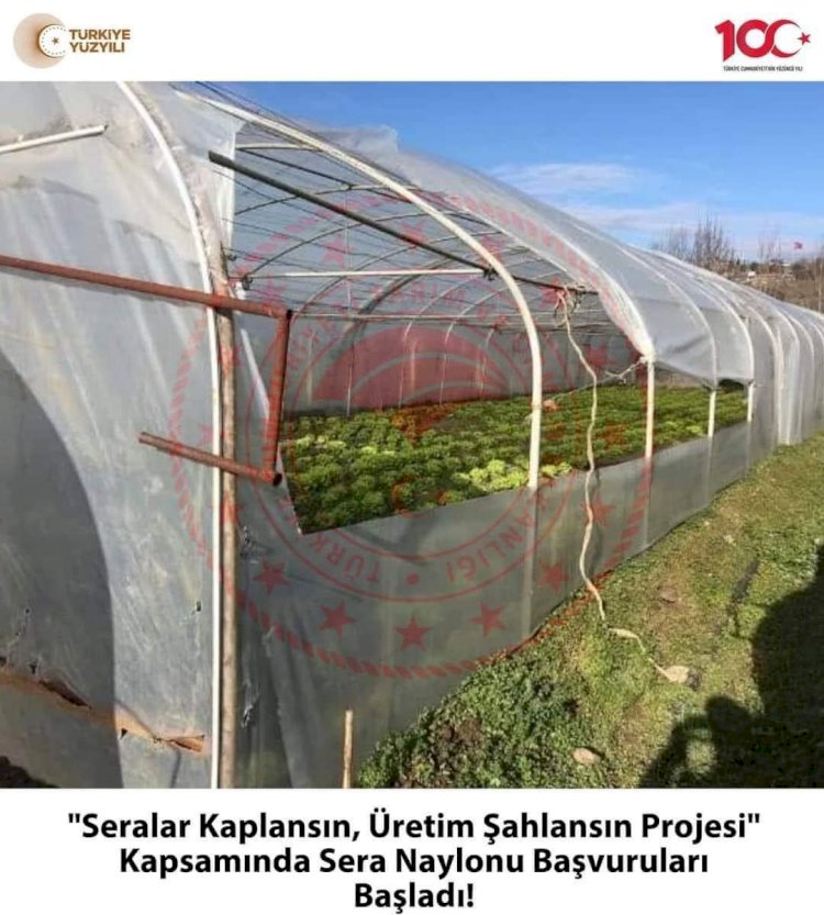 Sera Naylonu Dağıtımı Yapılacak!