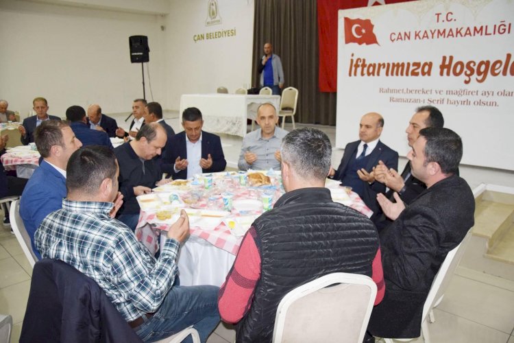 Kaymakam Nebioğlu iftar yemeği verdi
