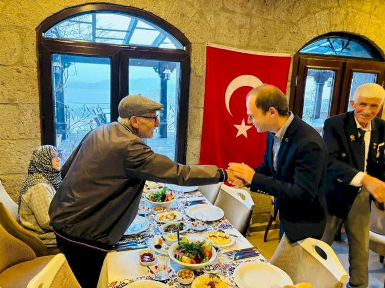 Kaymakam Sak Şehit Aileleri ve Gazilerle iftar yaptı