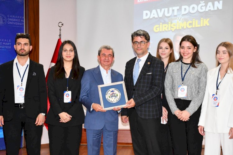 Davut Doğan ile girişimcilik söyleşisi gerçekleştirildi
