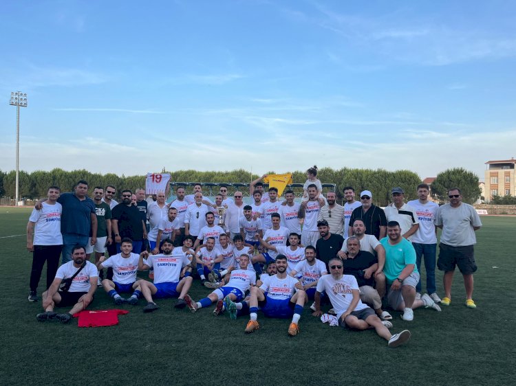 Çanakkalespor’da şampiyonluk coşkusu