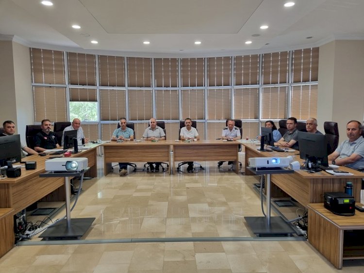 Yangın tedbirleri görüşüldü