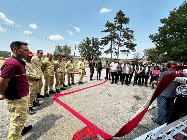 Yangına karşı etkin müdahale eğitimi