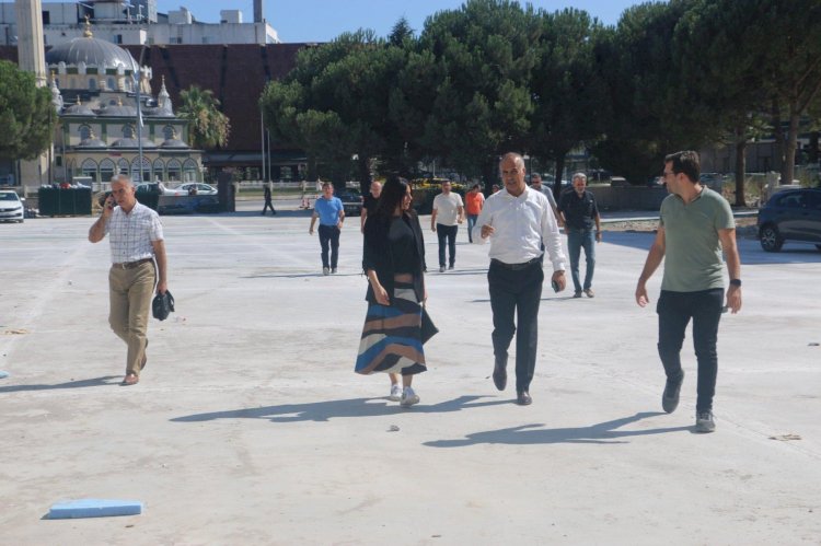 MÜDÜR HAYTA OKUL İNŞAATLARI İNCELENDİ