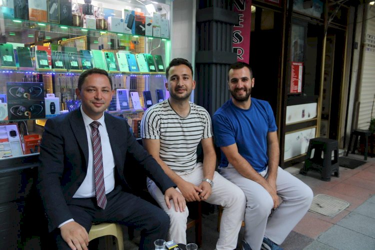 Kaymakam Kayabaşı esnaf ziyaretlerine devam ediyor