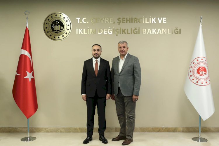 BAŞKAN ELBİ, KARABİGA İÇİN GÖRÜŞMEDE BULUNDU