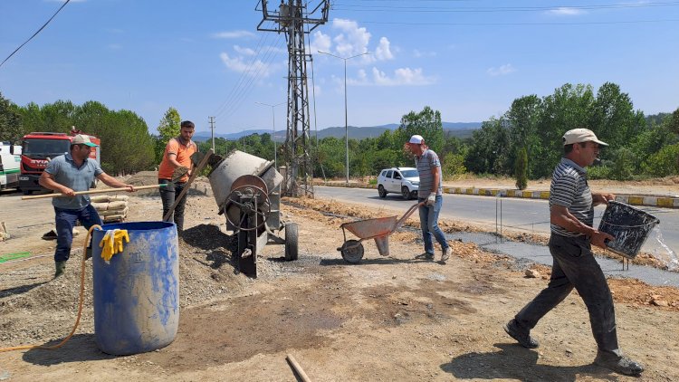 Kademe Bölgesinde Tadilat ve Çevre Düzenleme Çalışmalarına Başladı