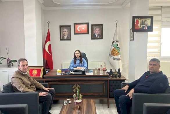Kalkım–Edremit Yolu İçin Geri Sayım Başladı: Bölge Müdürü Güneş’ten Başkan Çelik’e Ziyaret